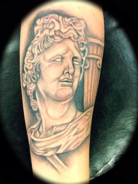 roman mythology tattoos|apollo greek god tattoo.